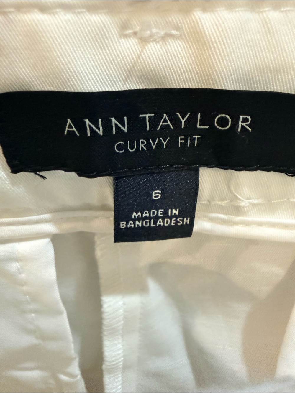 Ann Taylor Cream Men's Chinos - Tailored Straight Leg Ankle never worn. - Picture 5 of 5
